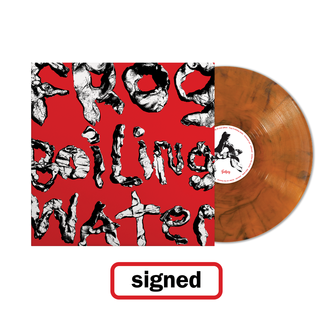 *SIGNED* Frog In Boiling Water Limited Edition Orange Smoke Vinyl