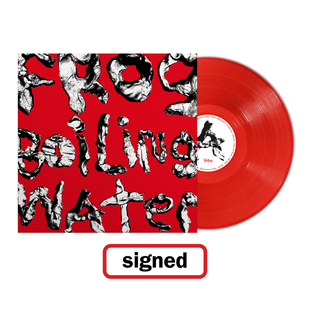 *SIGNED* Frog In Boiling Water Limited Edition Red Eco Vinyl