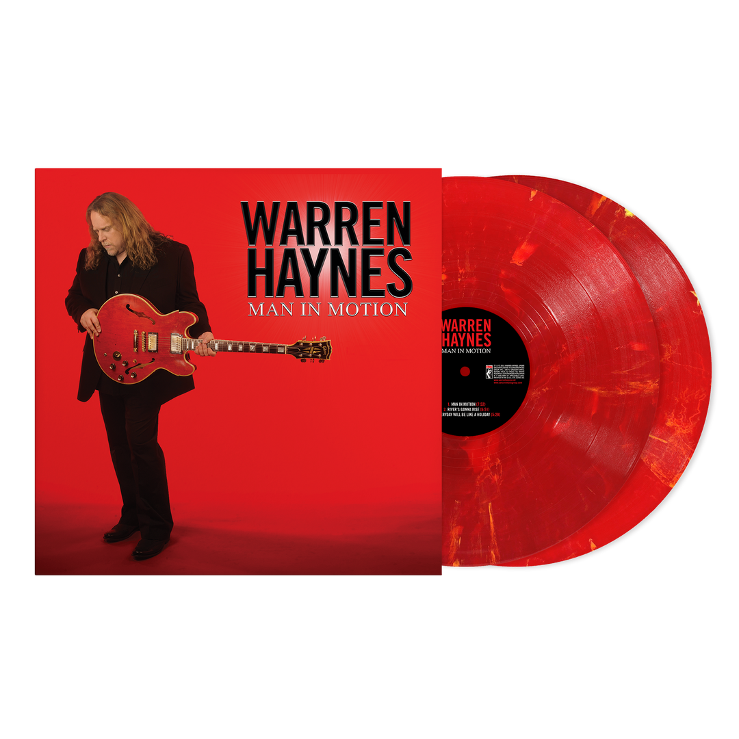 Man In Motion Limited Edition Red Marble Vinyl 2LP