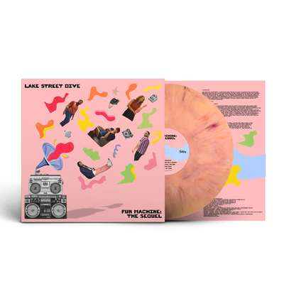 Fun Machine: The Sequel Alt Cover Sangria Colored Vinyl EP