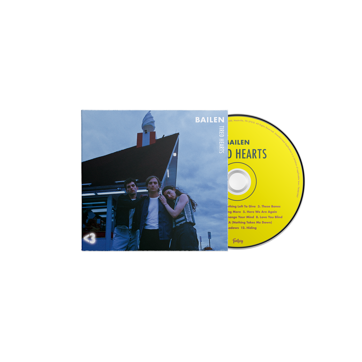 Tired Hearts CD